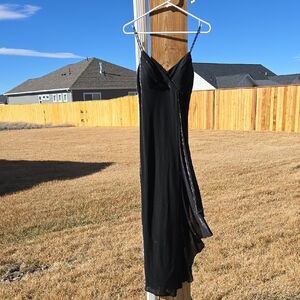 Elegant Black Evening Dress